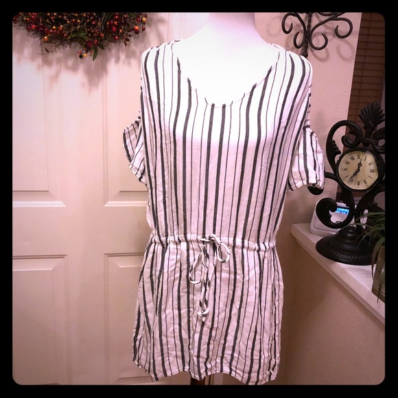 Cloth & Stone By Anthropologie StrippedTunic Dress